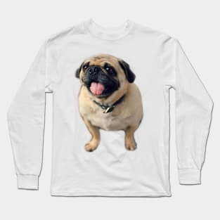 Pug Pull Dog Pet Long Sleeve T-Shirt